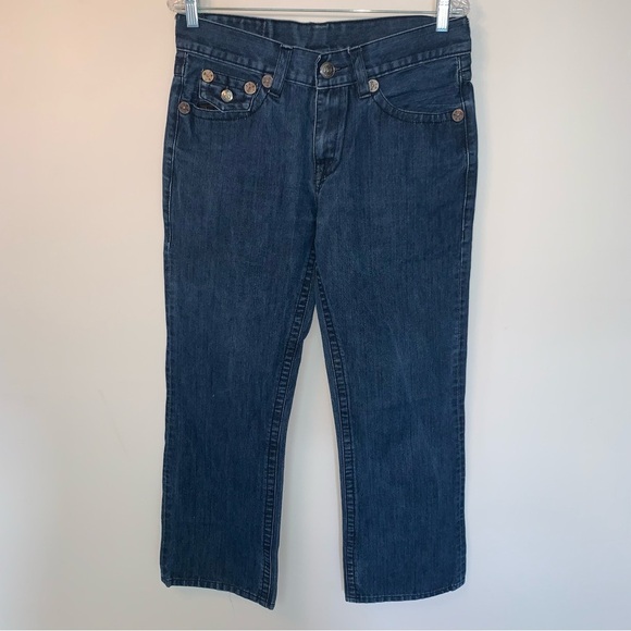 True Religion Blue Straight Jeans Classic Style 32 - Picture 1 of 12